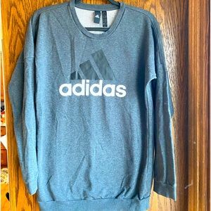Adidas gray sweatshirt